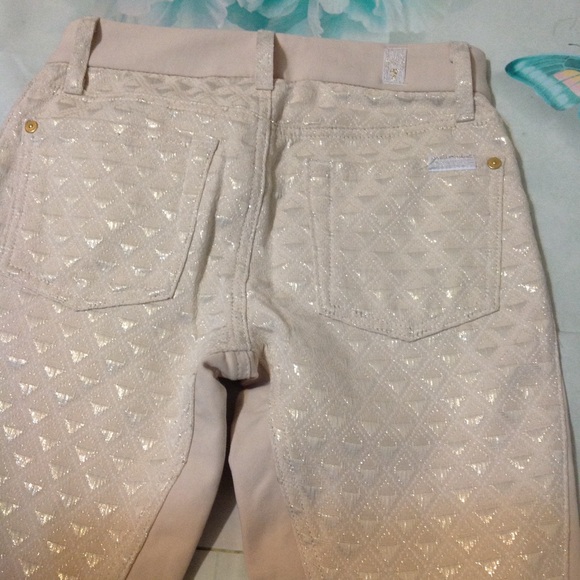 🦋 7FAM SKinny jeans size 23x28.5 - Picture 5 of 6